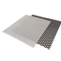 Stainless steel expanded metal mesh stretch round hole carbon wire mesh plate